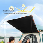 Tent, Camping Tents, 2-in-1 Portable Backpacking Tent with Removable Rainfly, Mesh Windows, Suitable for Family Dome Tent for Camping Hiking Mountaineering