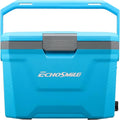EchoSmile Insulated Portable Cooler 20L/21qt, Outdoor Hard Cooler Ice Chest Box for Camping, Drink, Beach, Fishing and Boating