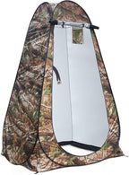 Anngrowy Pop Up Privacy Shower Tent - Portable Outdoor Camping Bathroom Toilet Changing Dressing Room - UPF40+ Waterproof