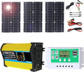 100W Monocrystalline Solar Panel Kit with Lightweight Inverter for RV, Camping, and Boat(Unique Colour,75W)