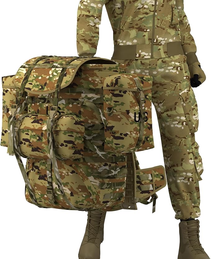 MT Military MOLLE 2 Large Rucksack with Frame, Army Tactical Backpack