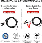 400W Semi-Flexible Solar Panel Kit Lightweight Monocrystalline Ultra-Flexible RV Solar Panel Kit with 30A Charge Controlle for 12-24V Battery Charging Car Battery Camping Stuff Offgrid RV Living