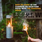 UCO Original Candle Lantern Value Pack with 4 Candles and Storage Bag, Original Collapsible Candle Lantern for Camping & Emergency Preparedness
