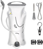 N NEVO RHINO Hydration Bladder 2L-3L,Water Reservoir for Hiking Backpack Leak Proof Water Storage Bladder,BPA-Free Water Pouch Hydration Pack for Camping Cycling Running