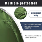 78.8 x 31.5 x 65 in Foldable Bicycle Tent, Outdoor Aluminum Alloy Bracket Bicycle Storage shed, Portable Thick Waterproof Fabric, Neat Tent Bicycle Cover, Storage of 2 Bicycles or tricycles