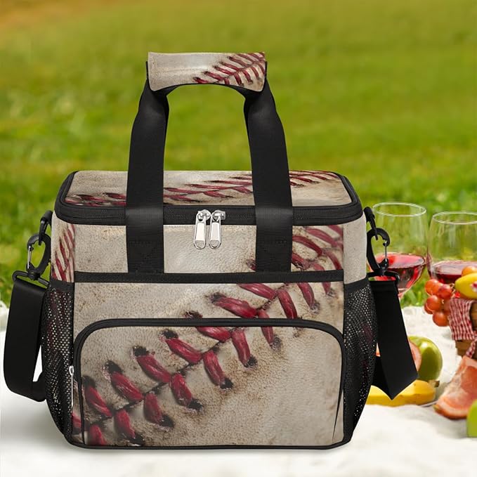 AUUXVA OMBRA Cooler Bag Large Camping Cooler Tote Leakproof Lunch Cooler Bag Insulated Waterproof Lunch Box…