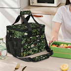 Daisy Wildflowers Floral Soft Cooler Bag Insulated Lunch Box for Men & Women, Large Leakproof Lunch Bag Portable Beach Cooler for Work, Picnic, Road Trips,Fishing, Travel, Camping,A-11