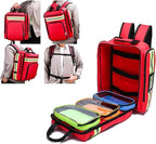 First Responder Bag, Emergency Medical Backpack Empty, Trauma, Home Health Hiking Travel Camping,for EMT, Paramedic, Nurses, Tactical Medics