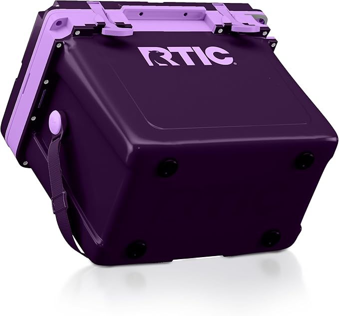 RTIC Ultra-Light 22 Quart Hard Cooler Insulated Portable Ice Chest Box for Drink, Beverage, Beach, Camping, Picnic, Fishing, Boat, Barbecue, 30% Lighter Than Rotomolded Coolers