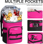 Cooler Backpack Insulated Leak Proof,Small Soft Coolers Bag for Men and Women Camping,Travel,Beach,Hiking,Picnic