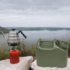 Scepter 2.5 Gallon True Military BPA Free Water Container, Food Grade Water Jug for Camping and Emergency Storage, Green