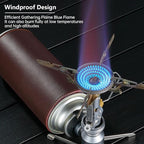 CAMPINGMOON Stove Compact Foldable