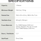 NEMO Equipment Dragonfly OSMO Ultralight Backpacking Tent