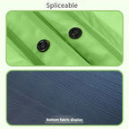 SUV Car Inflatable Mattress, Automatic Inflatable Camping Mattress, PVC Fiber Air Mattress, Car Travel Sleeping Mat, Outdoor Camping Inflatable Mattress (Brown)