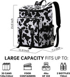 DYSHAYEN Cooler Backpack,Lightweight Backpack Cooler Insulated Leak Proof,30 Cans Soft Cooler Bag for Beach,Camping,Beach,Picnic,Lunch
