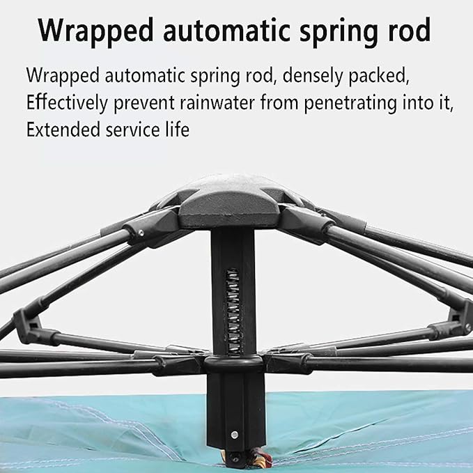 GeRRiT Camping Tents, Shelter-Perfect for Camping,Backpacking and Thru-Hikes, No Need to Build Quick-Open Automatic Tent,Blue Tent