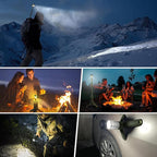 Telescopic Camping Lights,Portable Camping Lantern with Storage Bag,10500mAh Rechargeable Outdoor Adventure Emergency Light,Waterproof LED Work Lights with Magnetic (Light Green)