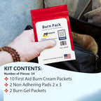 MFASCO First Aid Kit Refill Burn Care Refill Pack