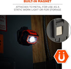 Ergodyne - 60191 Hard Hat Headlamp, Skullerz 8981, Orange