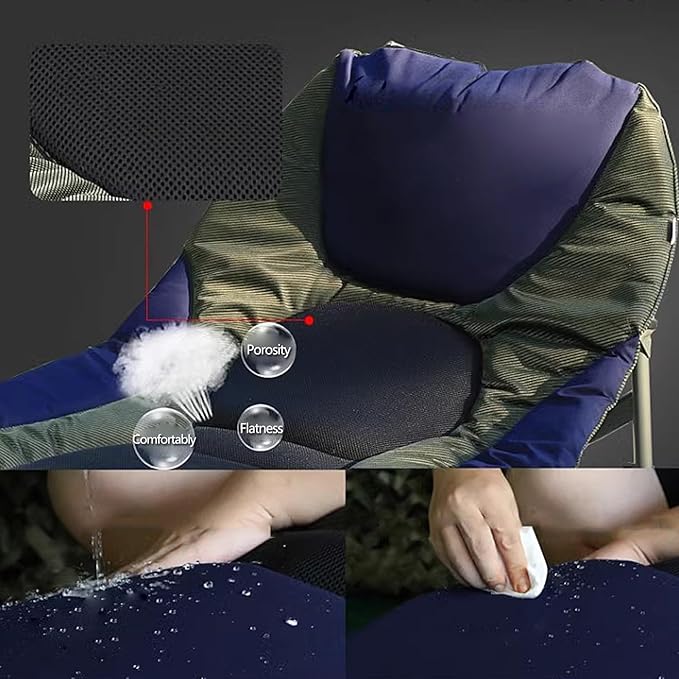 Foldable Bed with Mattress Queen Adjustable Backrest and 600D Oxford Fabric Suitable for Children Pregnant Women 150kg Load Capacity Camping Cot Aluminum Rack