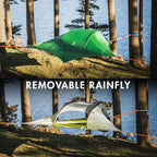 Tentsile Stingray V3 Tree Tent, Camping Hammock Tent, 3P Capacity, Portable Tree House Shelter for Campers, Backyards, Campgrounds, Designed in The UK
