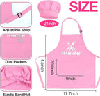 Kids BBQ Grill Playset with Coooking Apron Hat Toddler Girl Pink Kitchen Toy Ages 3-5 4-8 Pretend Smoke Sound Light Outdoor Barbecue Accessories Toy for 3 4 5 Year Old Girl Birthday Gift
