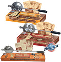 Sandwich Grill 3-Pack | Handheld Sandwich Maker & Panini Press, Portable Cast Aluminum Pie Iron for Hot Sandwiches, Pockets & Snacks | Stovetop, Grill, RV Camper & Campfire Cooking Tool