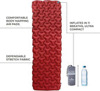 Teton Altos Inflatable Sleeping Pad, Sleeping Mat for Camping, Backpacking, Hiking, Budget Friendly and Durable