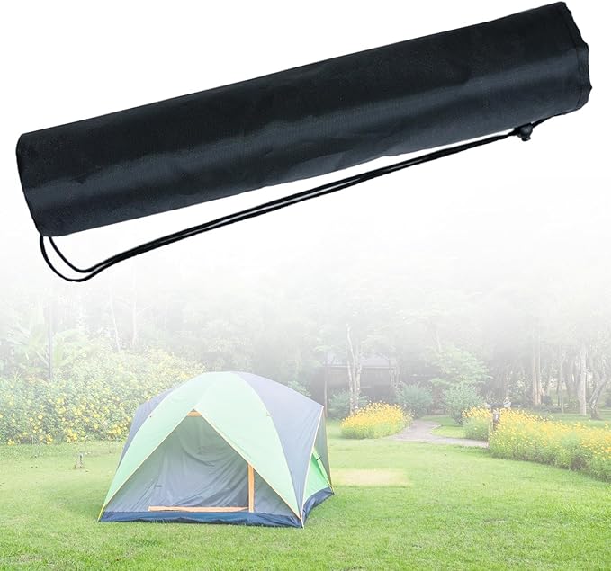Tent Storage Bag Tent Pouch with Shoulder Straps Heavy Duty Tent Pole Bag Tent Accessories Carrying Bag for Trekking Outdoor Picnics