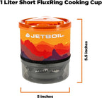 Jetboil MiniMo Camping and Backpacking Stove Cooking System with Adjustable Heat Control
