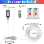 ANJAYLIA 40FT 120 LED Color Changing Rope Lights, 18 Colors Outdoor String Lights with Plug & Remote, Led Rope Lights Outdoor Waterproof, Christmas Lights for Bedroom Deck Halloween Decorations