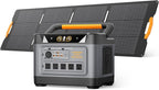 S1200 1190Wh Solar Generator Kit | 1200W Power Station + 210W Solar Panel | Fast Solar Charging for Home Backup, RV & Emergencies
