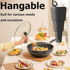 Portable Fan 4 Pack Fans for Tables,Food Fan with Flexible Goose-Neck and Soft Blades With Hanging Upside Down,Height adjustable Food Fans for Camping, Picnic, Fishing,BBQ, Parties, Outdoor,Black