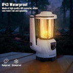 2-Pack Rechargeable LED Flashlight - 1200LM Super Bright, Spotlight & Lantern Modes, Waterproof, Power Bank, for Power Outages, Camping, Hiking, and Emergency Kits (8-Hour Runtime)
