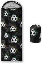AILONEN Cartoon Car Sleeping Bags,Lightweight & Waterproof,3 Season Warm & Cool Weather,Cute Stars Printed Vehicles Transportation Sleeping Bags for Boys,Kids,Adults Travelling,Outdoors