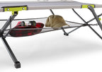 CORE Folding Camping Cot | Extra Wide Heavy Duty Camp Cot with Removable Side Table & Mesh Gear Loft | Folding & Portable Camp Bed with Carry Bag | Supports 300 lbs