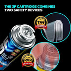 3F Culinary Professional Torch + 2 Butane Canisters Included Cooking Torch Baking Searing Campfires Charcoal Grills Camping Butane Fuel