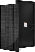 RICH SOLAR 250 Watt 12 Volt 16BB Monocrystalline Solar Panel N-Type Cells High Efficiency Solar Module for RV Trailer Camper Marine Off Grid All Black