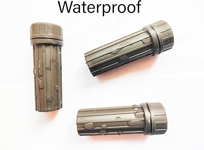 Emergency Fire Starter | Windproof & Waterproof Storm Matches with Waterproof Case & Wax Rope | Survival Gear for Camping, Hiking, Bushcraft, Outdoor Survival