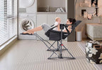 Hammock Chair, Hammock Camping Chair with Removable Footrest, Rocking Chair Outdoor, Camping Chair Swing, Hammock with Stand, Carry Bag, Cup Holder (1 Pack)