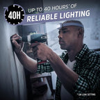 Energizer HDL30 Purple Multi-Colored LED Headlamp, 400 Lumen, IPX4 Water Resistant, Adjustable Headlamp with Red and Green LED Mode, Great Hands-Free Light, Batteries Include