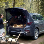 Car Camping Tailgate Mesh Screen for SUV, Mini Van, Great for Ventilation and Mosquito Prevention Car Camping Accessories