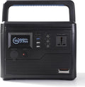 Portable Power Station 600W, 600Wh LiFePO4 Battery, Outdoor Solar Generator for Camping, Traveling, and Emergency