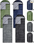 Tudomro Camping Sleeping Bag for Adults Lightweight Packable Waterproof Camping Gear Equipment to Keep Warm for Outdoor Backpacking Hiking Travel