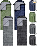 Tudomro Camping Sleeping Bag for Adults Lightweight Packable Waterproof Camping Gear Equipment to Keep Warm for Outdoor Backpacking Hiking Travel