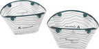 Coghlan's Snapfold™ Bowls 2-Pack – Collapsible, Lightweight and Leakproof for Camping, Hiking, Travel, Picnics, and Outdoor Adventures, BPA-Free, Foldable Space-Saving Design for Easy Storage