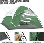 CAMEL CROWN 4/6 Person Tent Waterproof Lightweight Portable Backpacking Tent for Outdoor Camping Hiking