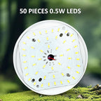 2PCS Tent Light Rechargeable 2400mAh LED Camping Light,IPX5 Waterproof for Camping,Outdoor,Power Outage