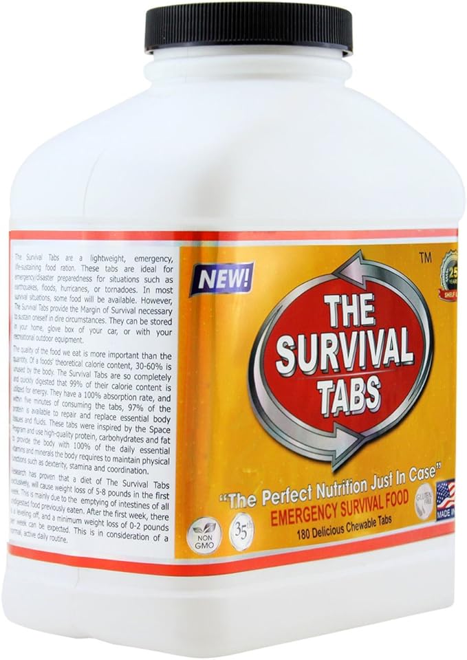 Survival food 15 days survival food supply strawberry exp 25 years