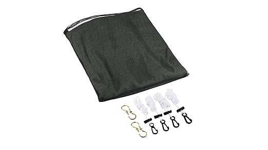 Coghlan's Rectangular Mosquito Net – Lightweight Mesh Canopy for Camping, Travel, and Outdoor Use – Includes Tie Loops, Carry Bag, Twine, Hooks, Anchors, Nails – Green, 78" x 32" x 59"